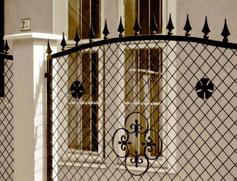 Decorative Iron Fencing