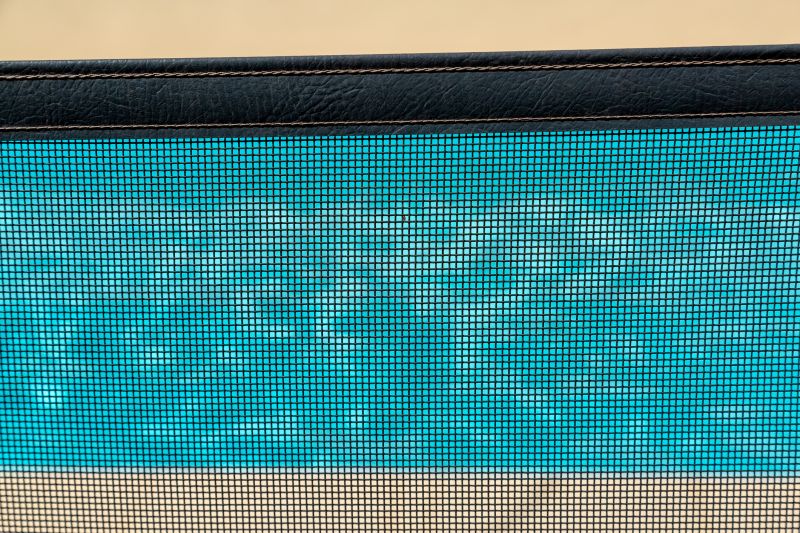 Mesh Fence Panel Close-up