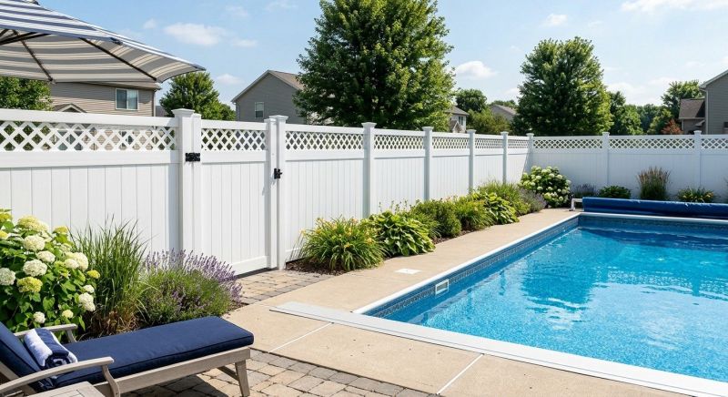 Pvc Pool Fence Installation in Kansas City, MO