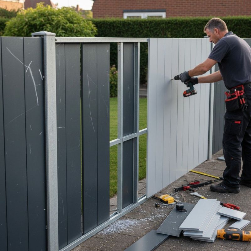 Local Commercial Fencing Service pros at work